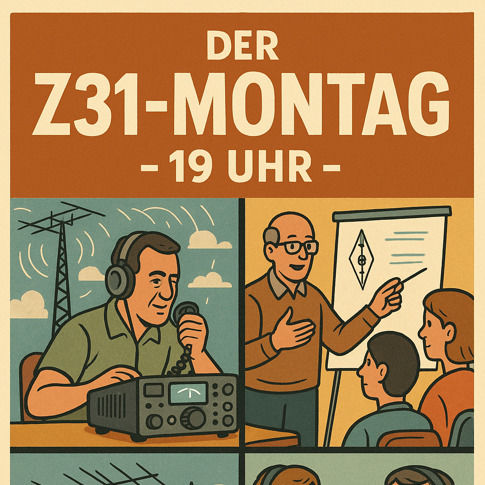 Wir haben eine erfreuliche Nachricht. Alle planmäßigen Termine des Ortsverbandes Z31 wurden jetzt vereinheitlicht. Unter dem eingängigen Titel „Z31-Montag„, stecken die folgenden OV-Aktivitäten:
1) Der reguläre OV-Abend am 1. Montag des Monats.
2) Der Z31 & Friends-Videotreff am 3. Montag des Monats.
3) Die Z31-Funkrunden auf dem Relais DB0LER, 438.575 MHz am 2. und 4. Montag des Monats.
Und auch leicht zu merken, die Uhrzeit ist in allen Fällen 19:00 Uhr Ortszeit. So wird es für unsere Mitglieder und Freunde noch einfacher, die Termine im Blick zu behalten. Also gerne mitmachen beim Z31-Montag. Und bitte weitersagen. Wir freuen uns über zahlreiche Beteiligung. Weitere Infos zu all unseren Aktivitäten und mehr findet ihr auf unserer Homepage unter z31.vfdb.org
#vfdb_ev #amateurfunk